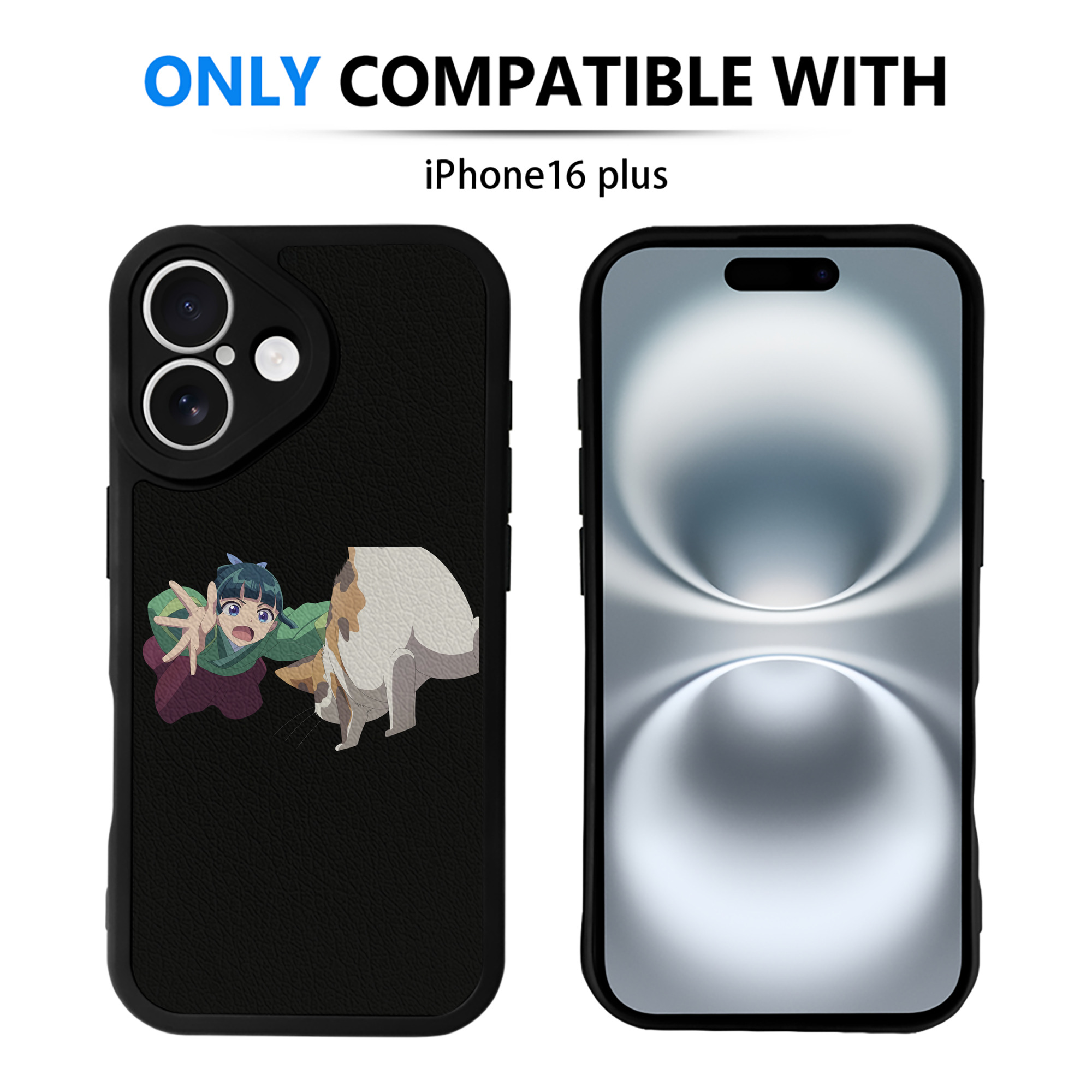 薬屋のひとりごと The Apothecary Diaries 【iPhone 16シリーズ対応】シリコンスマホケース（レザー調） 材質：シリコン